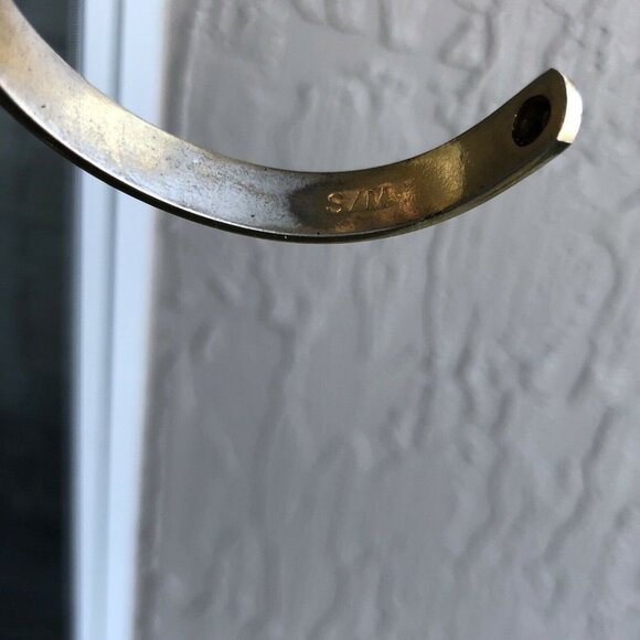 24k Electroplate GOLD Tone Cuff Bracelet Stack Set - Picture 6 of 9